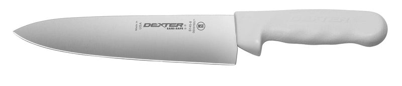 Dexter Russell S145 8 Inch Professional Chef Knife - High Carbon Stainless Steel Kitchen Knife for Cooking, Slicing, and Chopping - Perfect for Home Chefs and Professional Kitchens