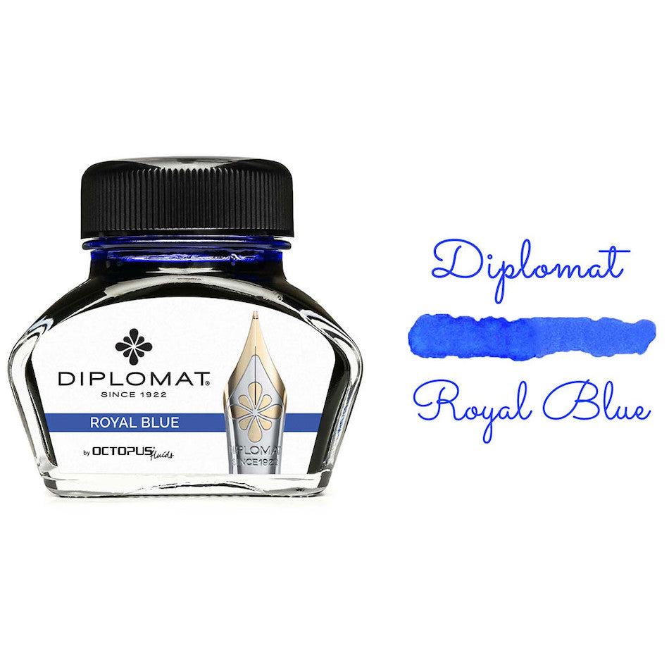 Premium Diplomat Octopus Fountain Pen Ink - 30ml Bottle for Smooth Writing & Calligraphy - Ideal for Professionals, Students & Art Enthusiasts