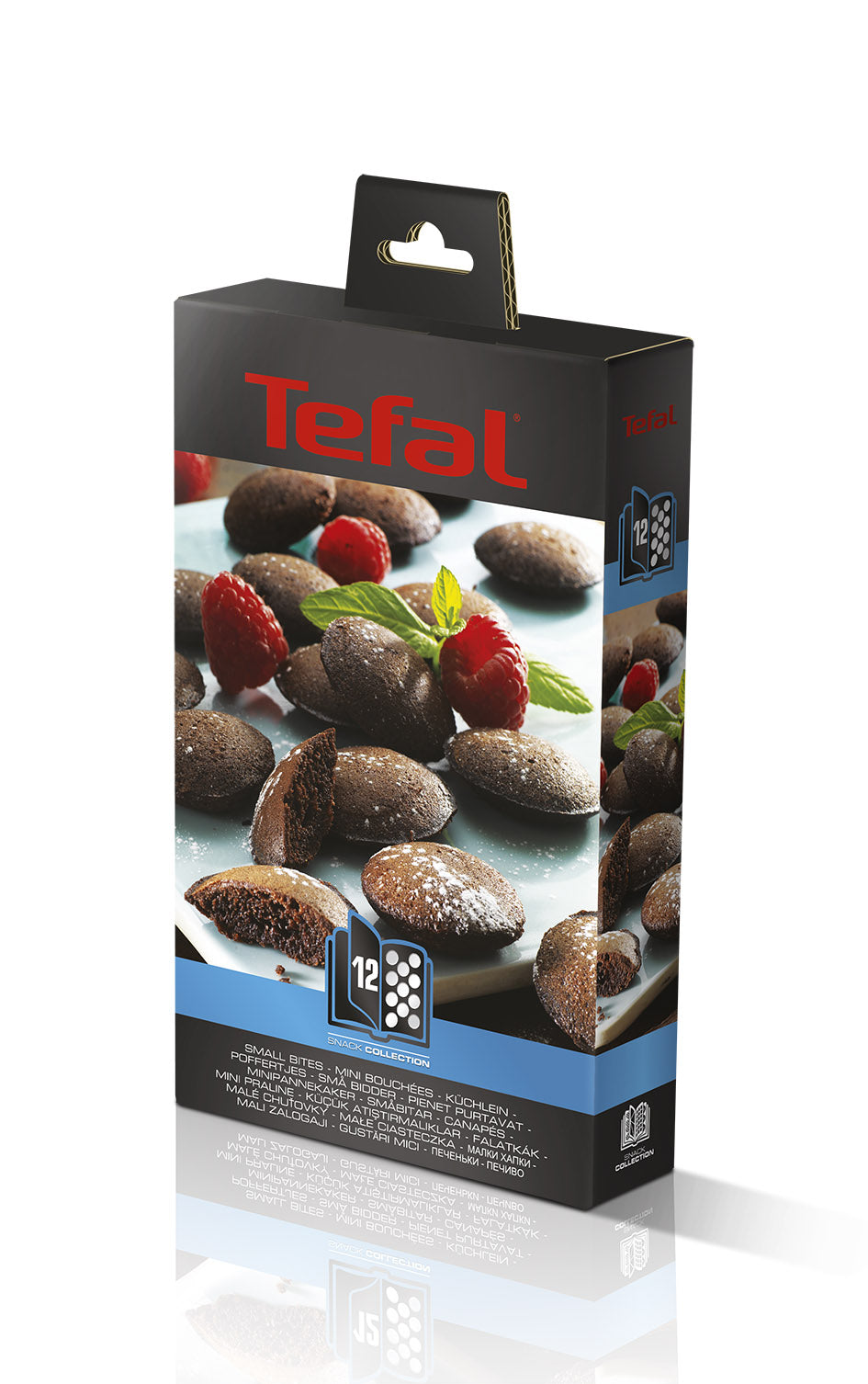 Tefal Snack Collection Accessory Plates XA8012 - Small Bite-Sized Appetizer Dishes for Parties, Picnics & Home Entertaining - Perfect for Charcuterie, Cheese & Finger Foods