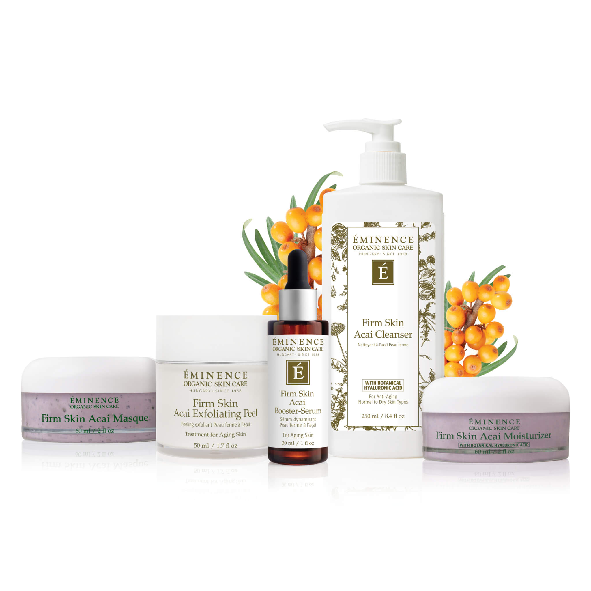 Firm Skin Acai Booster Serum - Anti-Aging Face Serum with Antioxidants for Wrinkles & Fine Lines - Perfect for Night Skincare Routine & Daily Hydration
