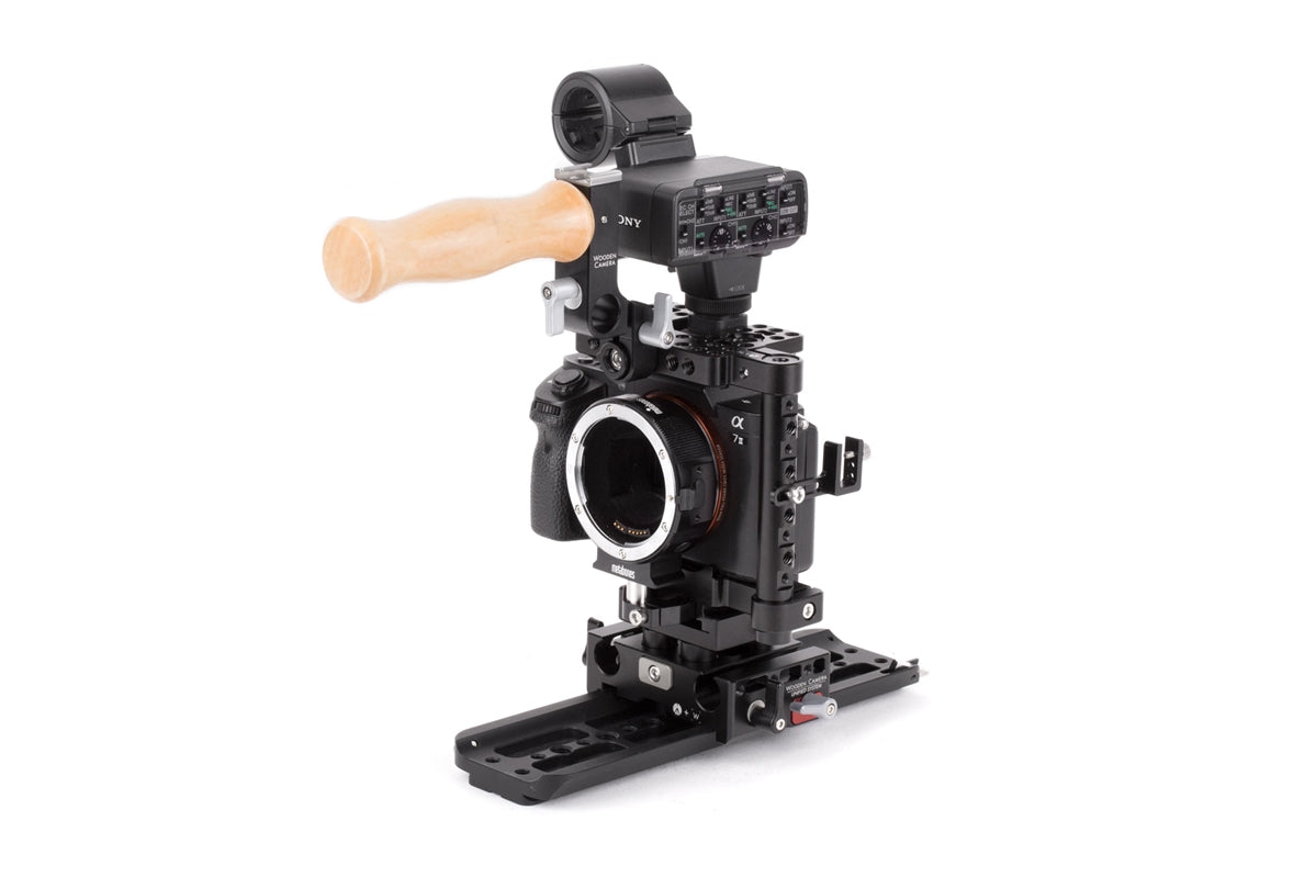 Universal DSLR Camera 15mm Baseplate - Compatible with Canon, Nikon, Sony DSLRs - Perfect for Film Rig Setup, Vlogging & Photography Accessories