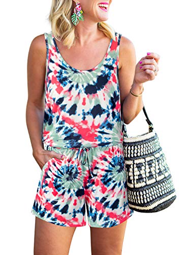 07-tie Dye Red Green