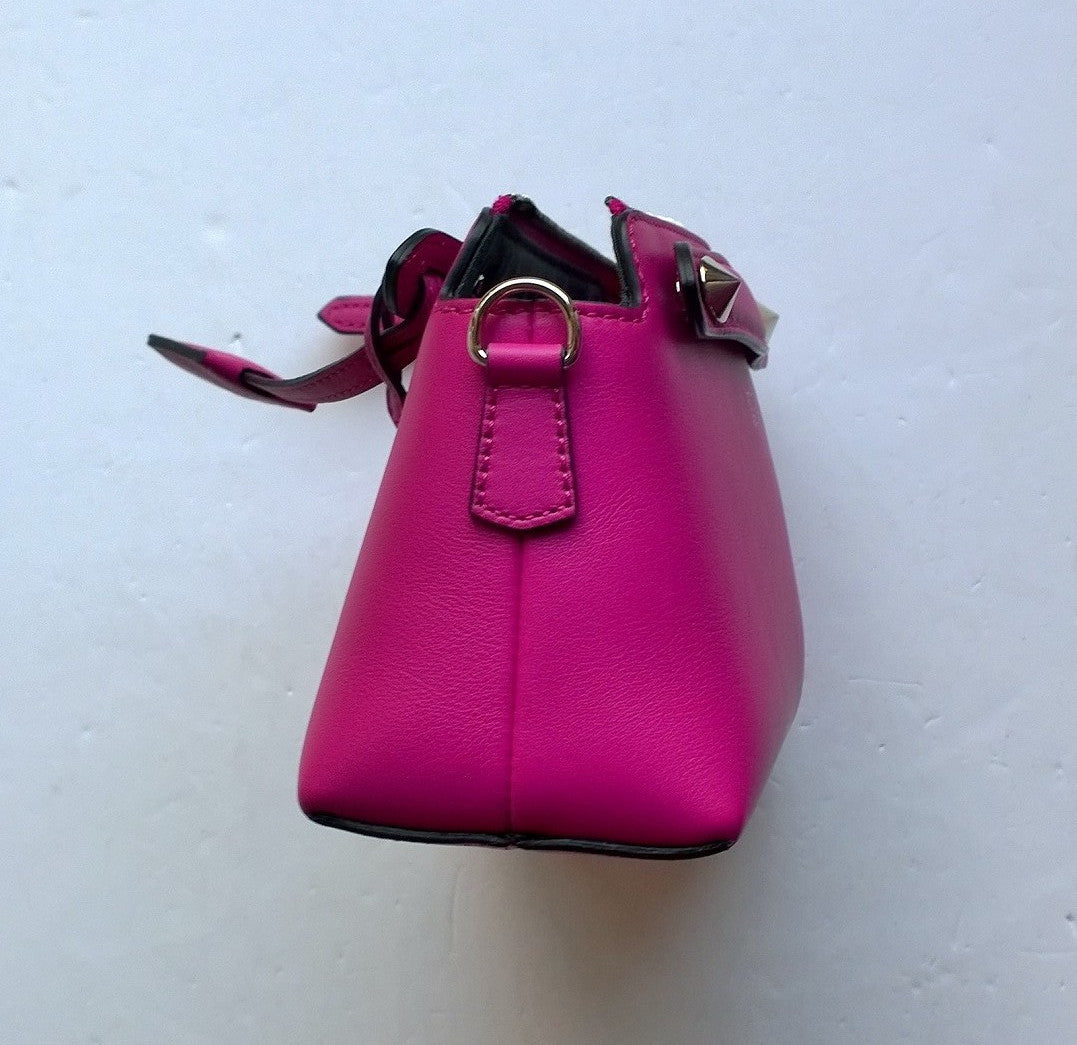Fendi By The Way Small Fuchsia Leather Crossbody Bag - Stylish Designer Handbag for Women, Perfect for Work, Travel & Evening Events
