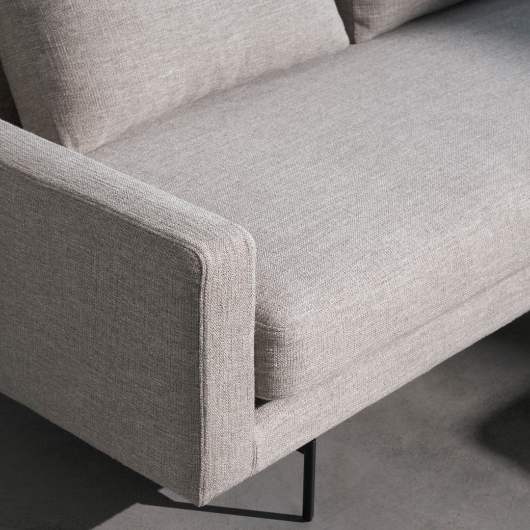 Modular Sofa Edge V2 - Customizable Sectional Couch with 33 & 38 Inch Modules for Living Room, Lounge & Home Theater Seating