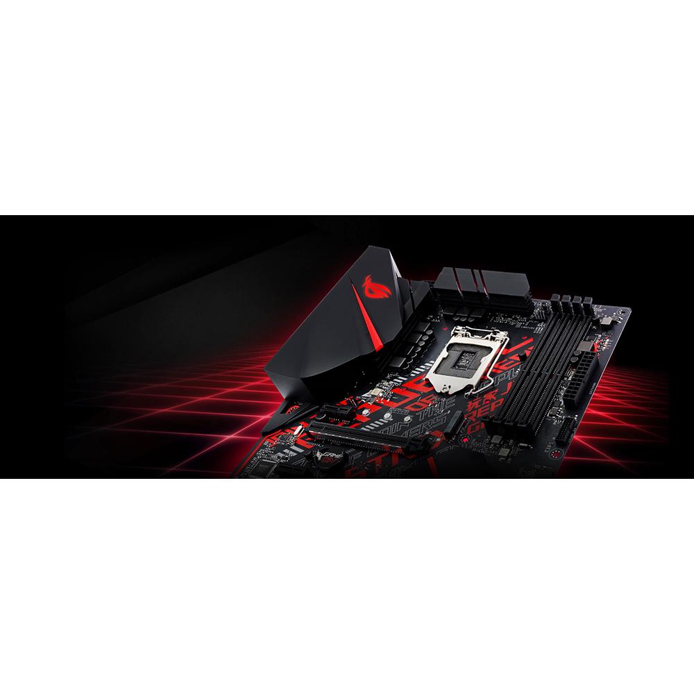 ASUS ROG STRIX B360-H Gaming Motherboard - LGA 1151 Socket, Intel 300 Series Chipset for High Performance PC Builds | Perfect for Gaming Rigs, Streaming Setups & Content Creation Workstations