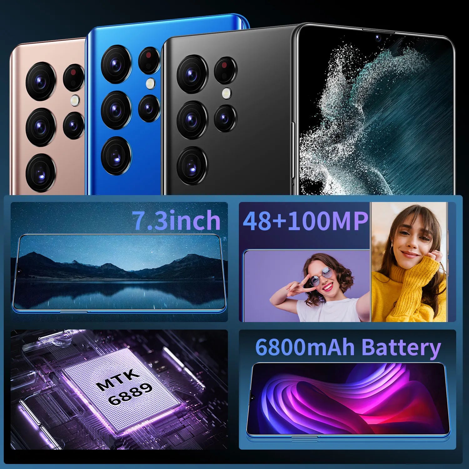 Samsung Galaxy S24 Ultra 1TB Smartphone - 16GB RAM, 200MP Camera, 5000mAh Battery - Available in Multiple Colors - Perfect for Gaming, Photography & Business Professionals