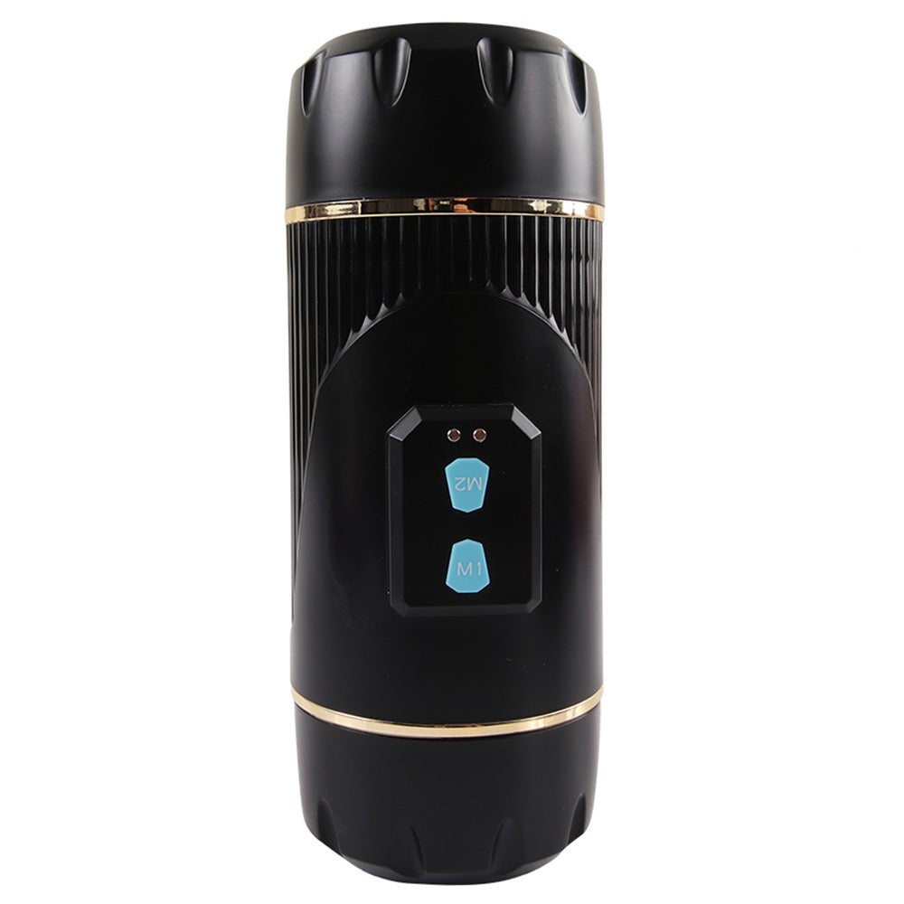 Kay Cup Vibrating Dual-Sided Pussy and Mouth Masturbator - Realistic Male Masturbation Toy for Solo Pleasure & Couples Play