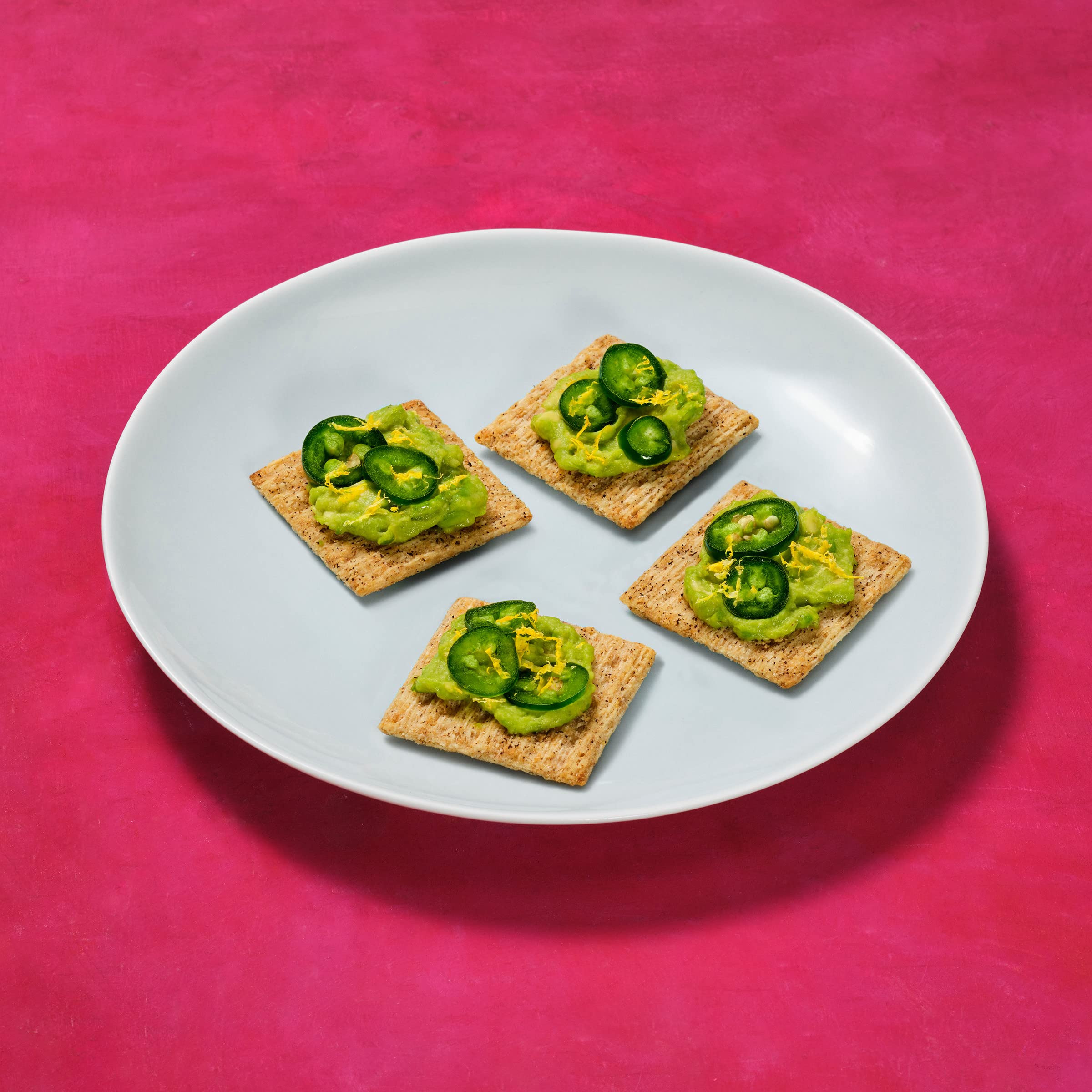 Triscuit Cracked Pepper & Olive Oil Whole Grain Wheat Crackers - Healthy Lunch Snacks & Party Appetizers, 8.5 oz (Pack of 1) - Perfect for Office, School, or Picnic Snacking