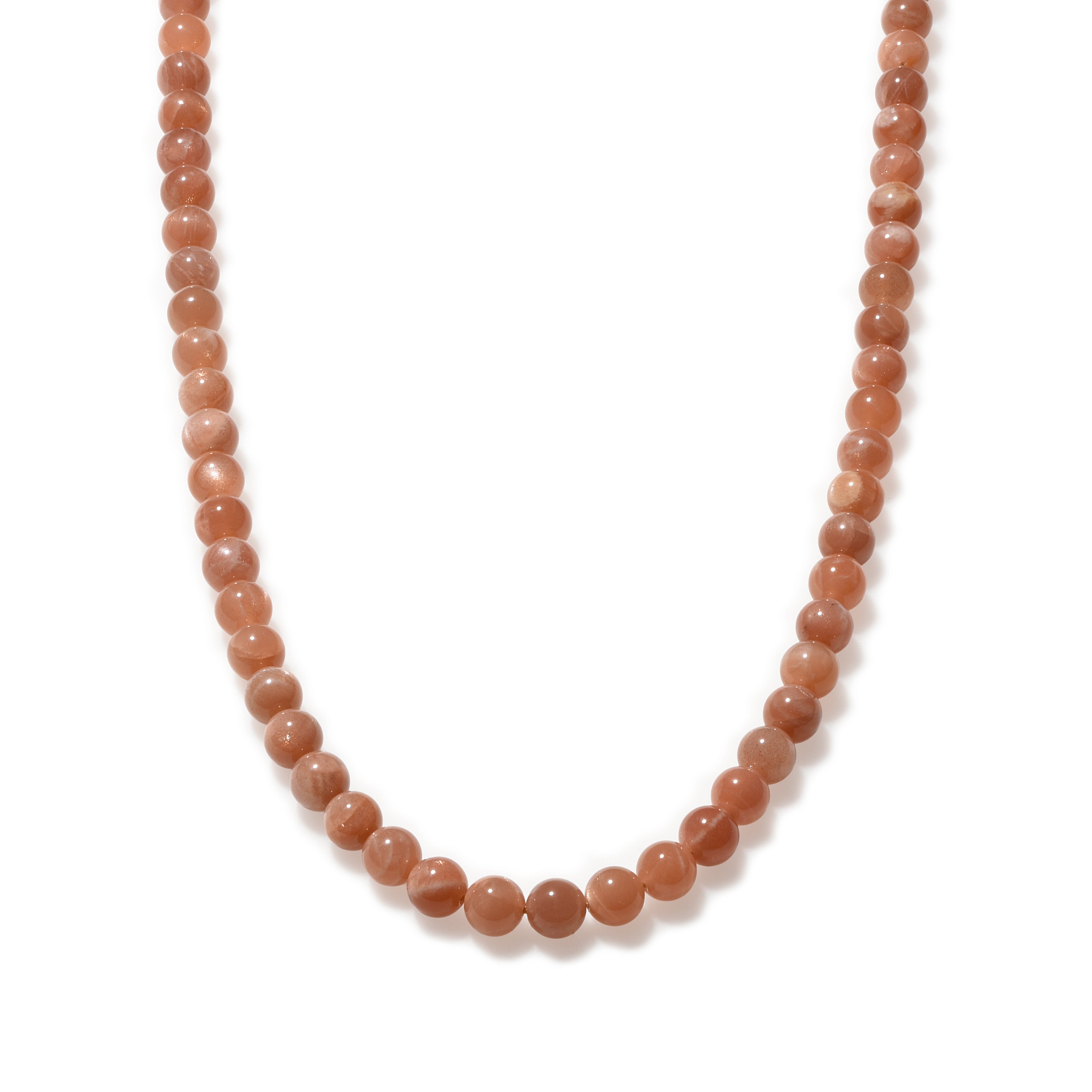 Sunstone Beaded Necklace for Women - Healing Crystal Jewelry for Chakra Balancing, Energy Protection & Spiritual Healing | Perfect for Meditation, Yoga, Reiki & Everyday Wear