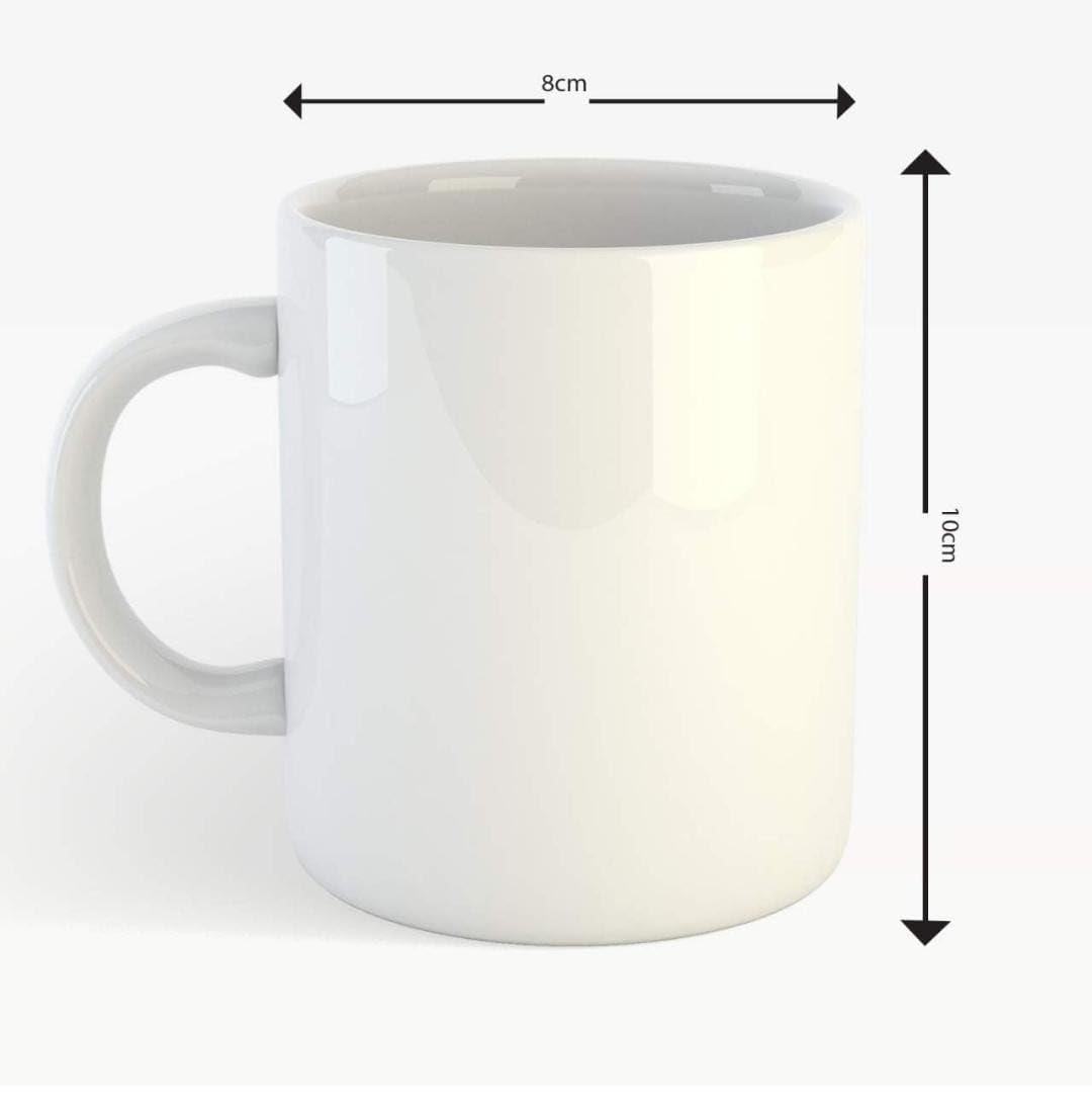 Premium Cat-Themed Ceramic Coffee Mug (350ml) - White, 1 Cup - Perfect for Cat Lovers, Home & Office Use - Ideal for Coffee, Tea & Hot Beverages
