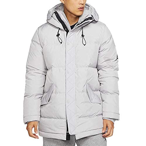 Jordan Wings Down Parka Men's Winter Jacket - Lightweight Waterproof Puffer Coat for Cold Weather, Outdoor Sports & Casual Wear