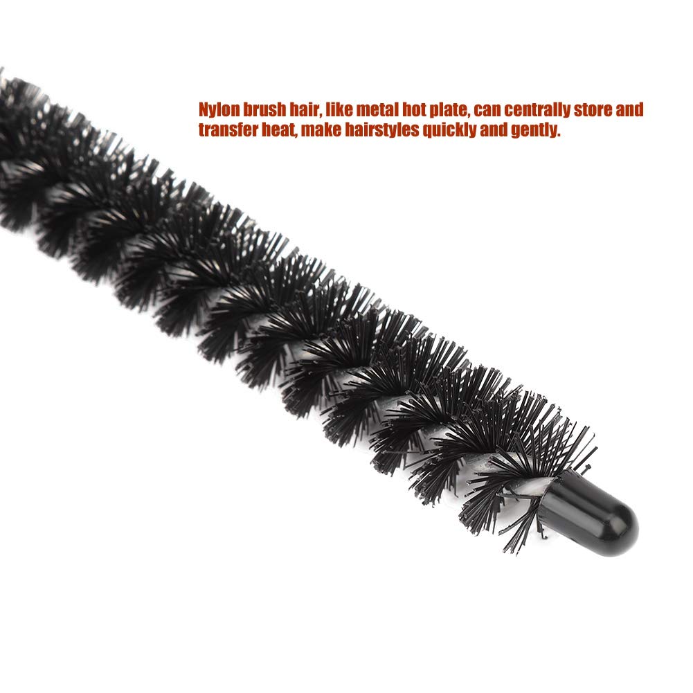 Small Round Volumizing Hair Brush - 16mm (0.63 Inch) Blow Dry Styling Brush for Bangs & Hair Curling | Professional Teasing Comb for Men & Women | Perfect for Salon, Home Styling & Travel