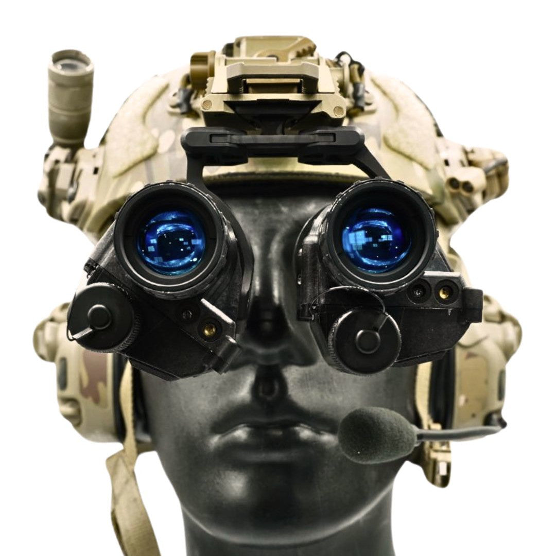 Noisefighters Panobridge M1 - Lightweight Dual NVG Mount for Dovetail Style Night Vision Goggles | Tactical, Military & Outdoor Use