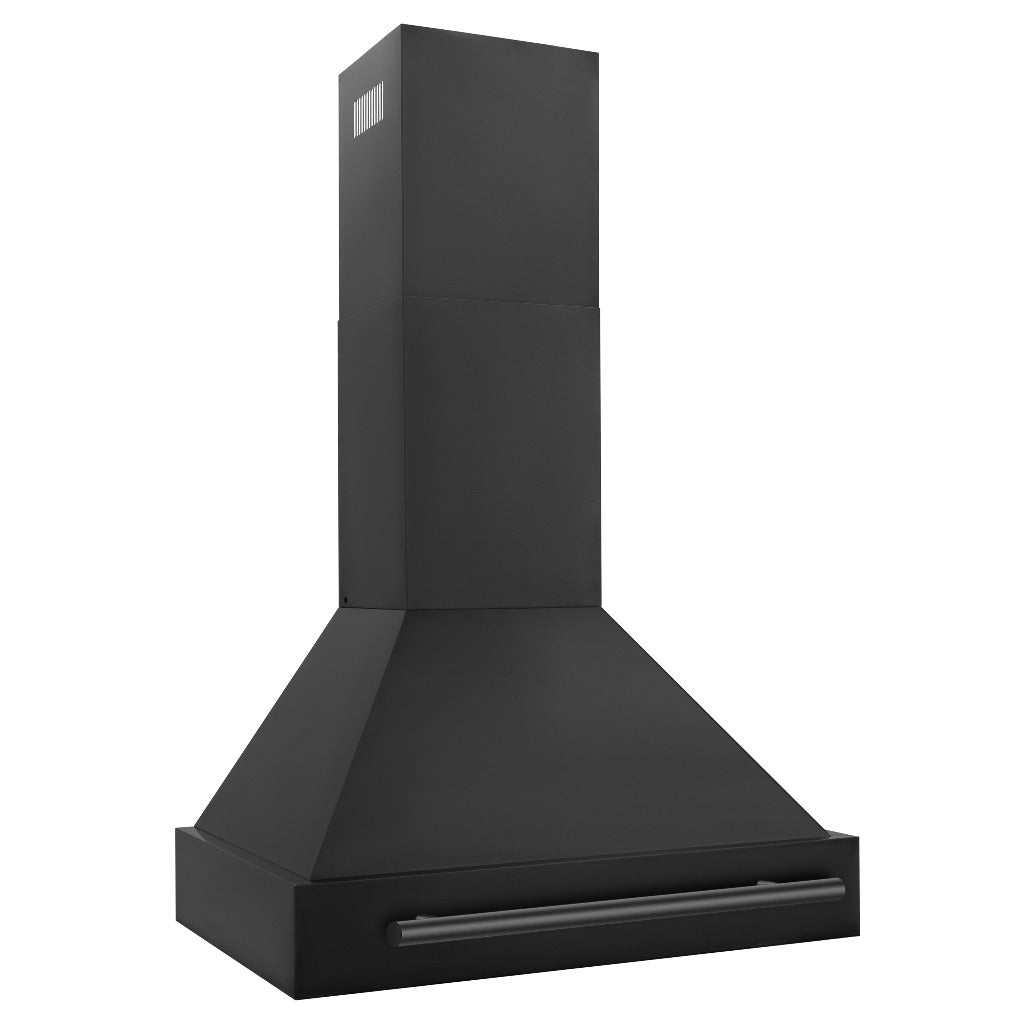 ZLINE Black Stainless Steel Range Hood - 30
