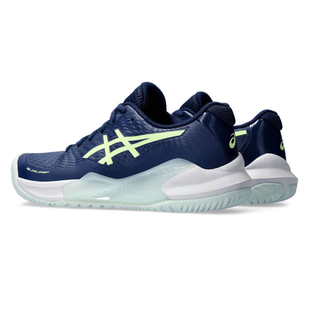 ASICS Gel Challenger 14 Women's Tennis Shoes - Lightweight Court Shoes with GEL Cushioning for Women (Blue Expanse/Illuminate Yellow) | Perfect for Competitive Matches & Casual Court Play