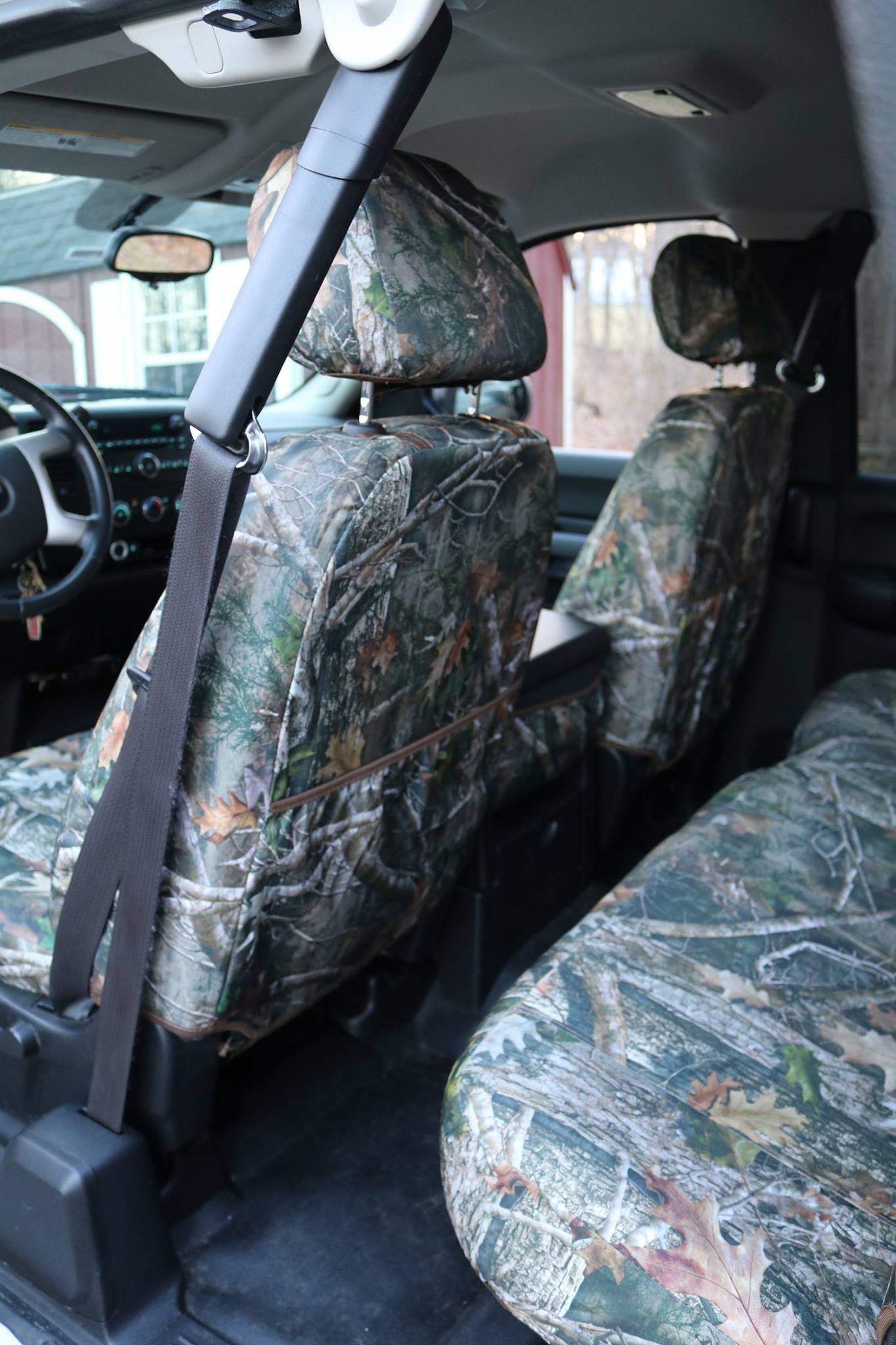 Durafit C1127-Lost Camo Endura Waterproof Seat Covers for Chevy Silverado, Avalanche & GMC Sierra LT 40/20/40 - Custom Fit, Durable Protection for Hunting, Off-Road & Work Trucks