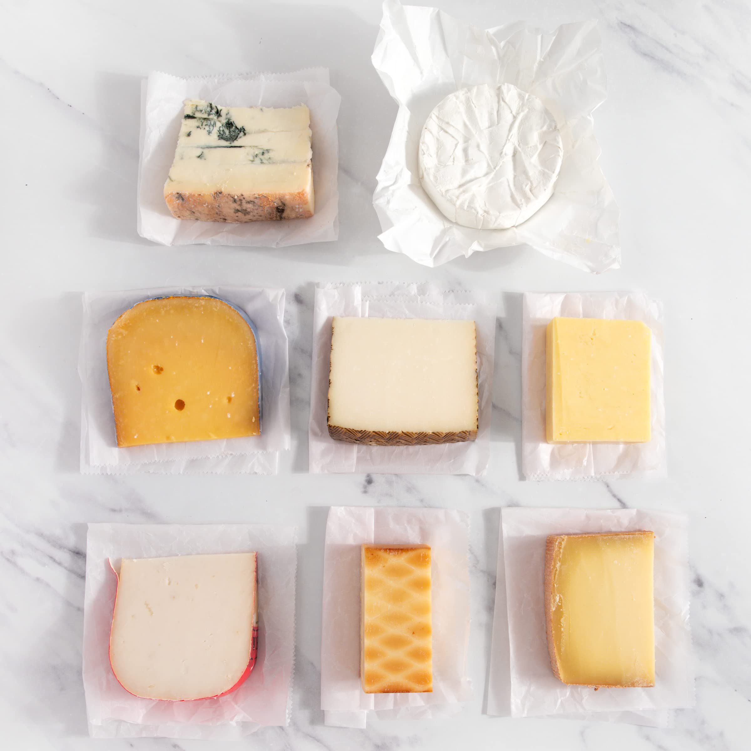 igourmet Cheese Sampler - Premium Royal 8-Cheese Assortment with Blue, Goat, Nutty, Smoked, Tangy, Spanish, Creamy & Swiss Cheeses | Perfect for Charcuterie Boards, Wine Pairings & Gourmet Gifts
