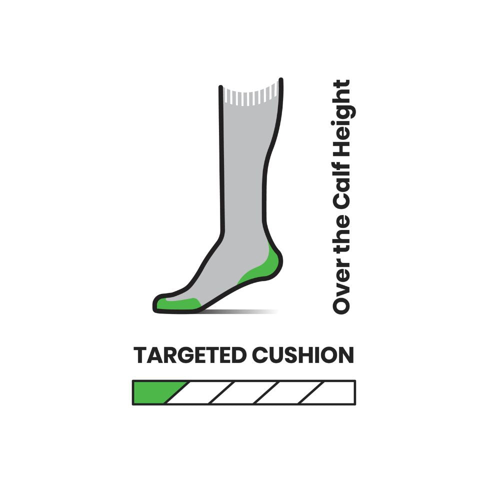 Smartwool Unisex Ski Socks with Targeted Cushion & Compression Print - Warm & Durable Performance Socks for Skiing, Snowboarding & Winter Sports