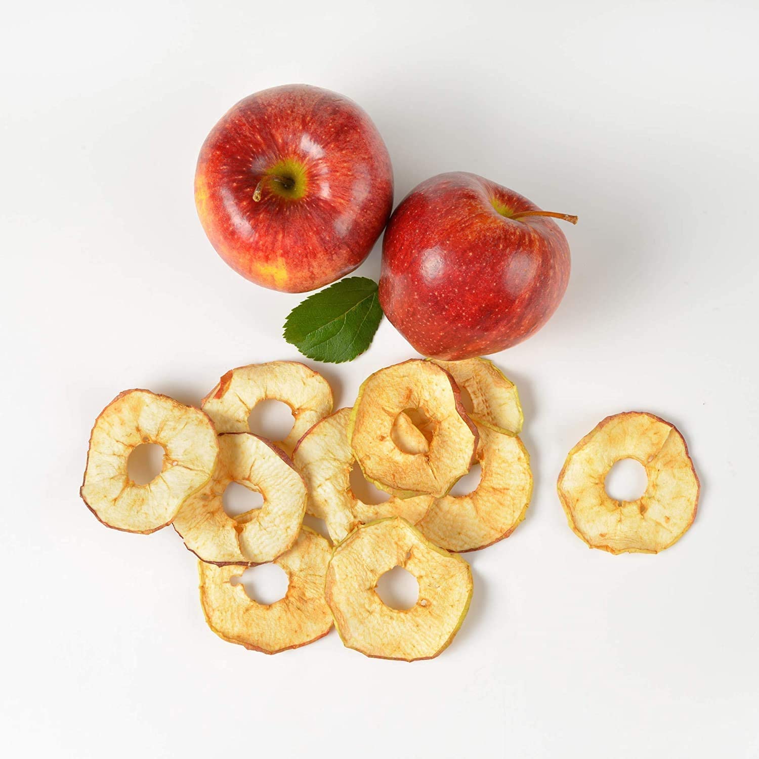 10 Pound Bulk Apple Rings - Wholesale Dried Apple Snacks for Baking, Trail Mix & Healthy Snacking