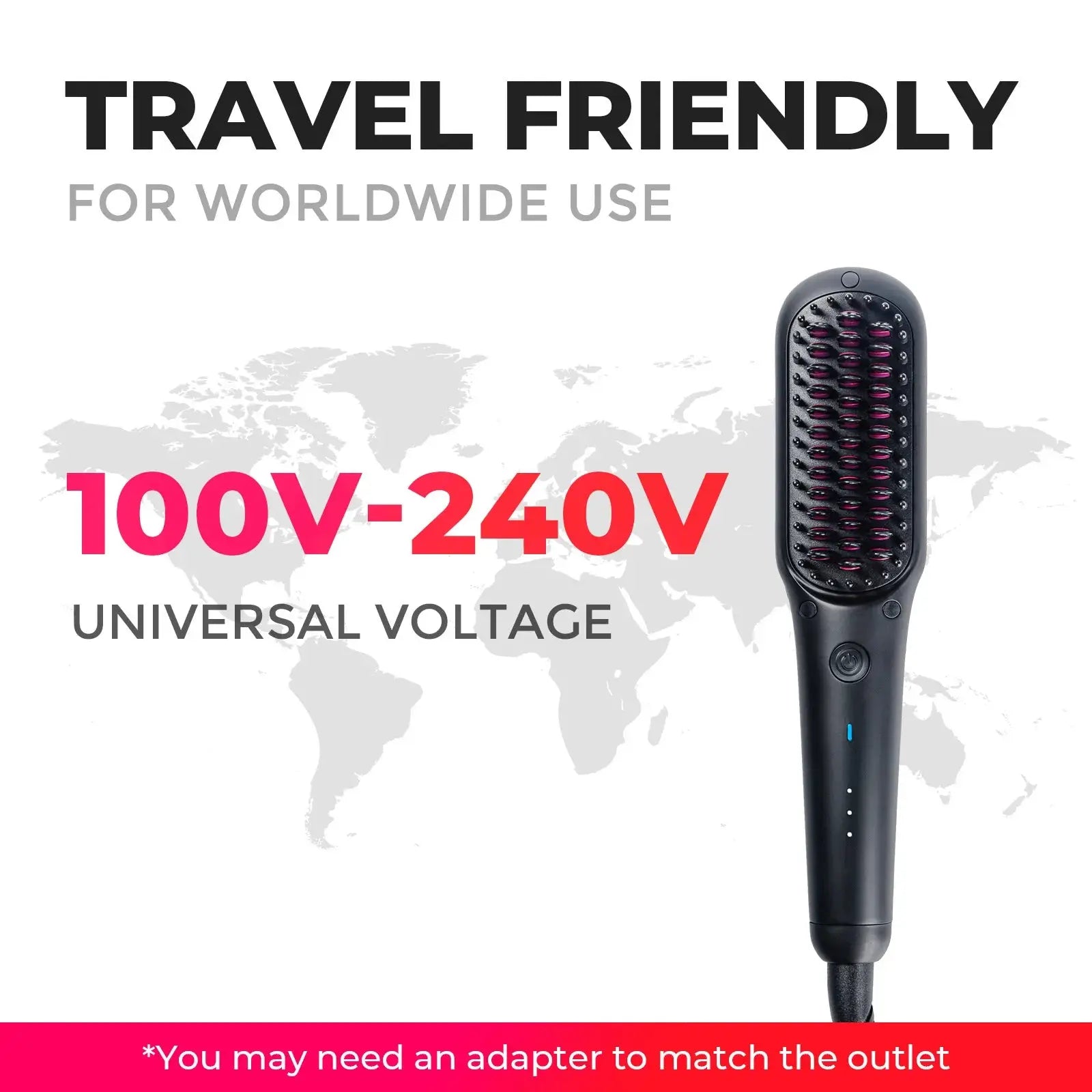 Tymo Ionic Mini Hair Dryer - Fast Drying, Lightweight & Compact Travel Blow Dryer for Salon-Quality Styling at Home or On the Go