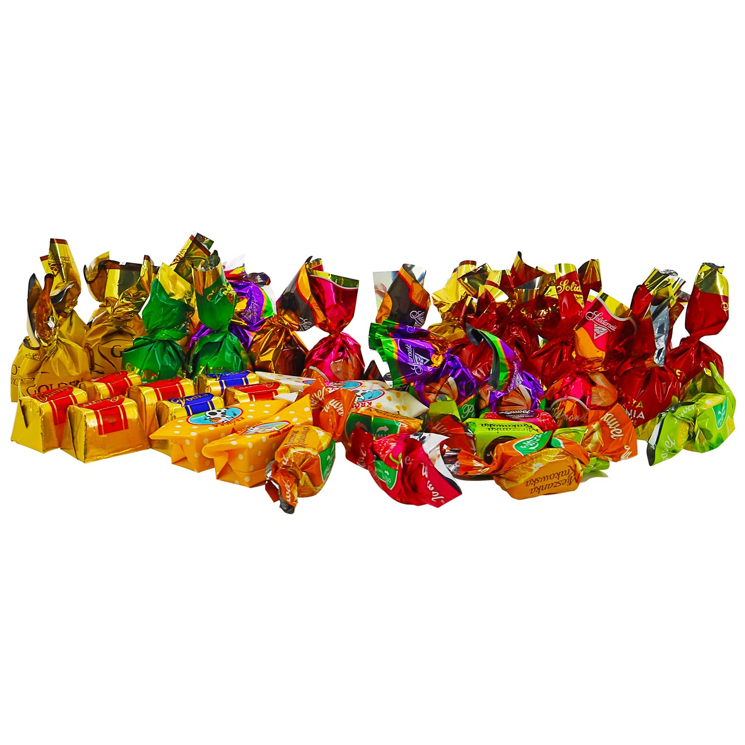 SECRETS OF SIBERIA - Premium Polish Candy Assortment Box | Variety Pack of Famous Chocolate Caramel Wafers & Jelly Candies | Perfect for Parties, Gifts & Snacking