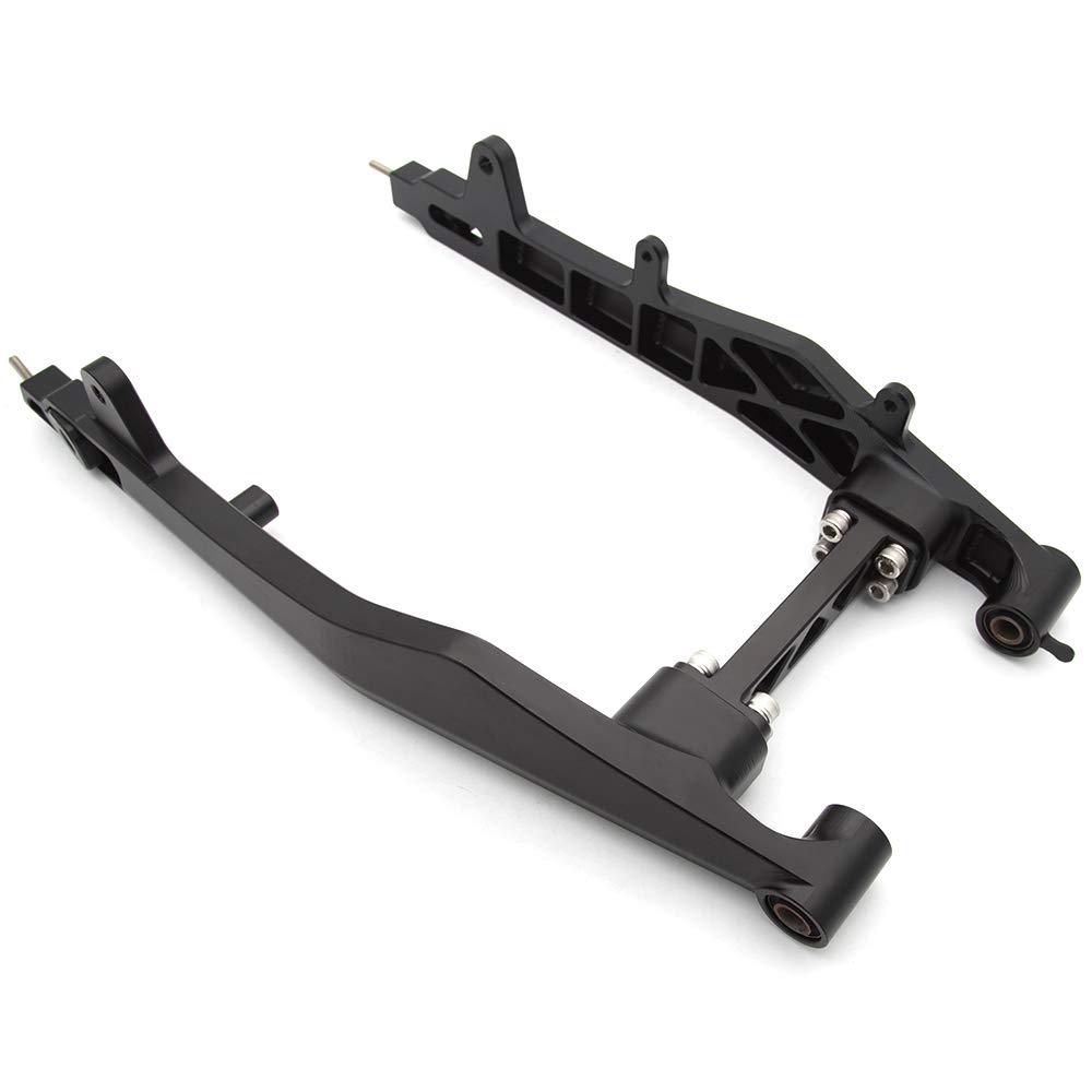 FXCNC Racing Motorcycle Aluminum CNC Swing Arm Extension Kit - Compatible with Honda Monkey Bike & Z125 (2018-2021 Models) - Enhances Stability for Street Racing & Custom Builds
