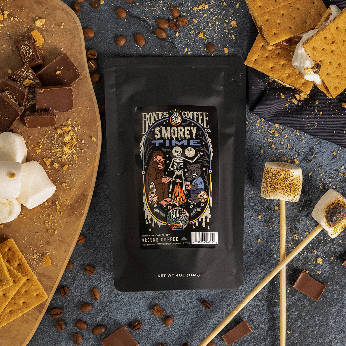 S'morey Time 4oz Marshmallow Roasting Sticks - Perfect for Camping, Backyard BBQs & Family Gatherings