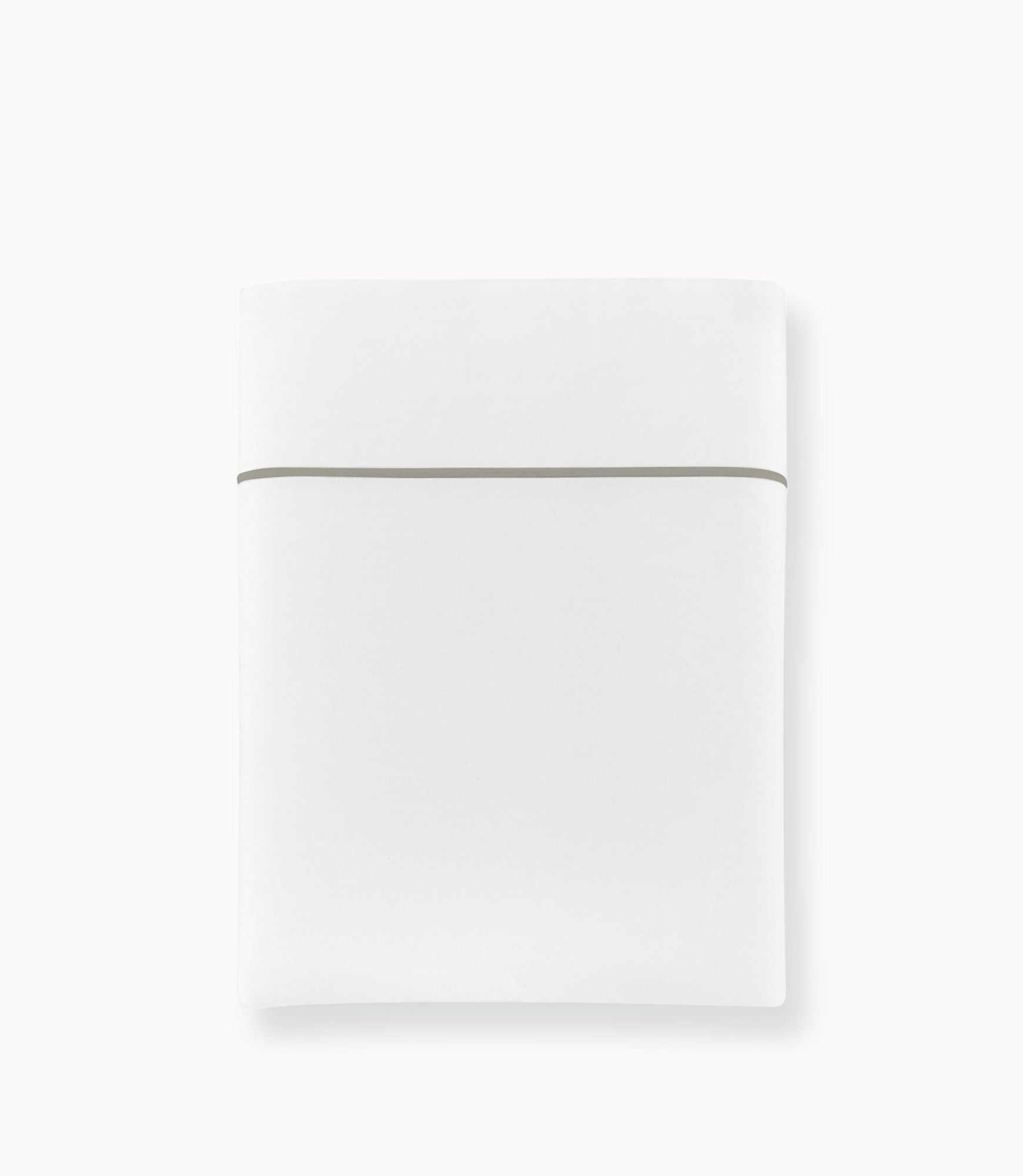 Luxury Soprano II Sateen Flat Sheet - 100% Cotton Queen Size Bed Sheet Set - Soft & Breathable for All-Season Comfort - Perfect for Master Bedroom, Guest Room, or Vacation Home