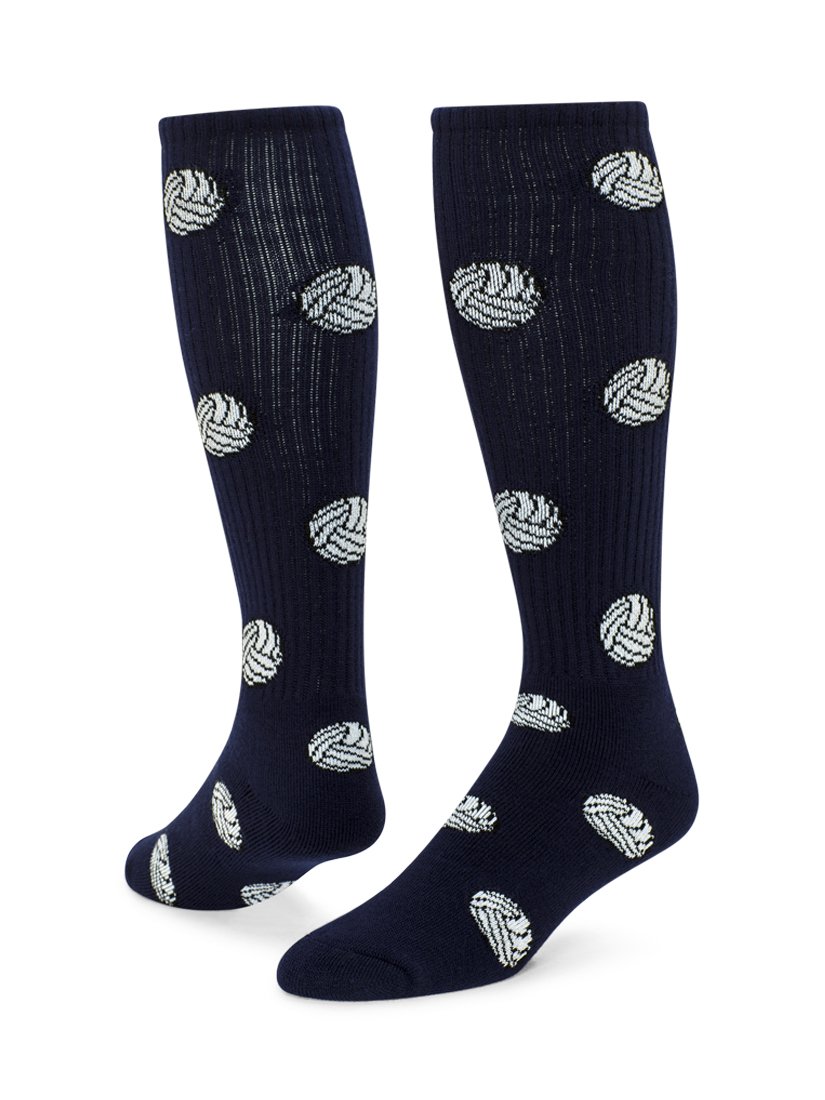 Red Lion Volleyball Socks - Breathable Cushioned Athletic Socks for Women & Men - Perfect for Volleyball, Basketball & Sports Training