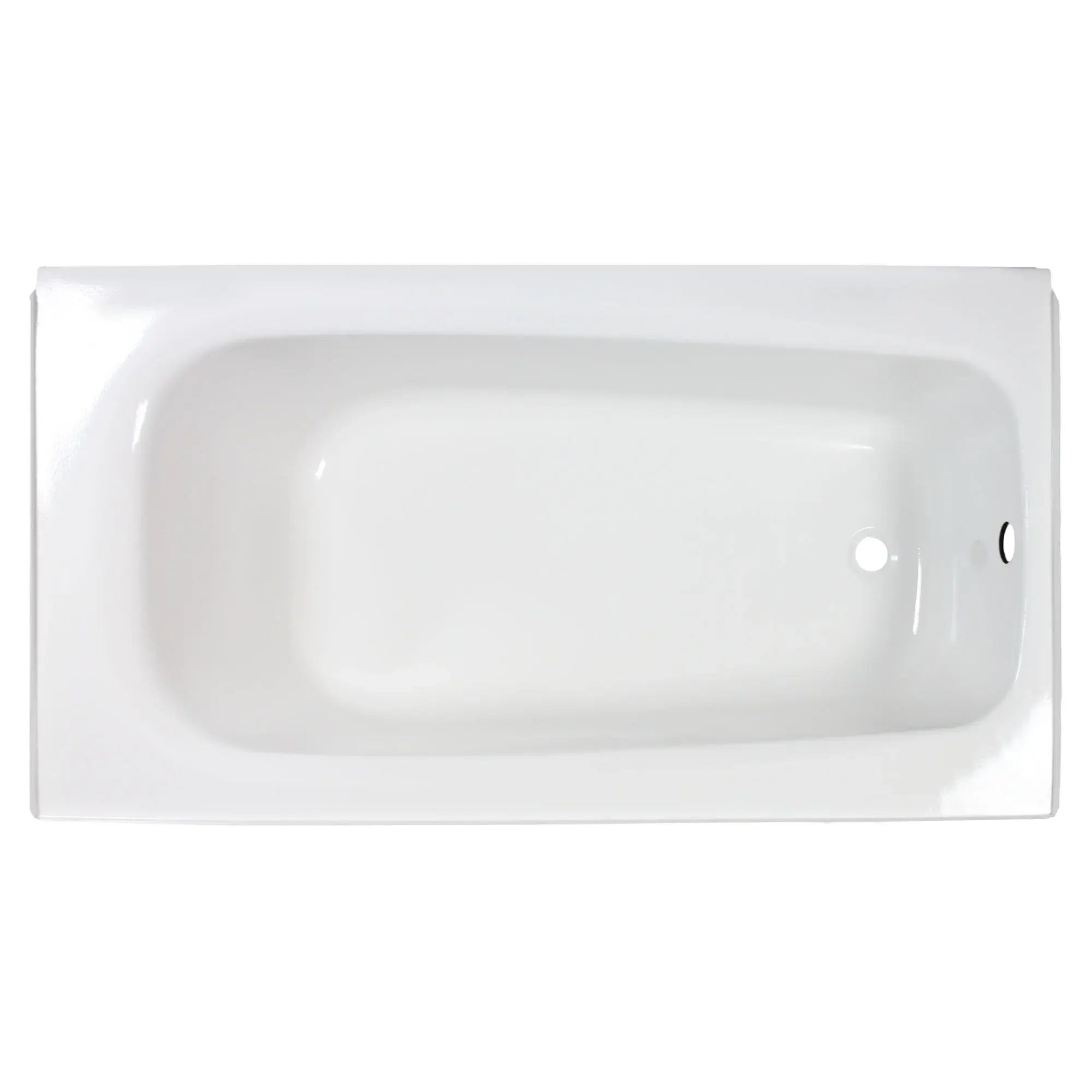 Cambridge Americast 60 x 32 Inch Right-Hand Drain Integral Apron Bathtub - Durable Porcelain Enamel Finish for Modern Bathroom Renovations