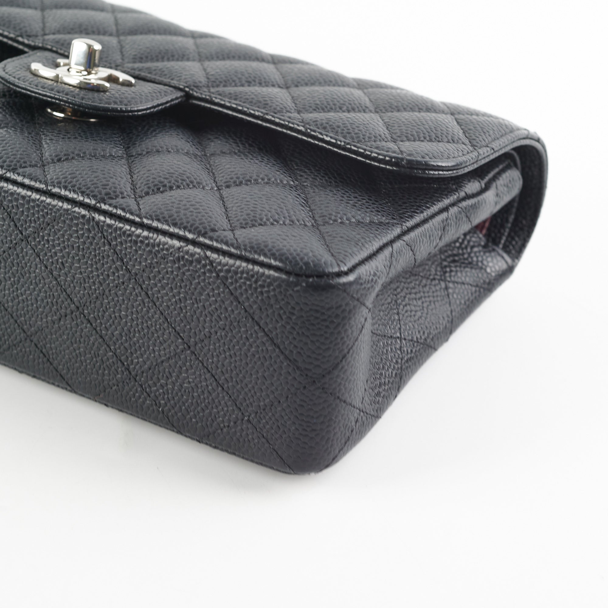 Chanel Small Caviar Classic Double Flap Bag Black 16 Series - Luxury Designer Handbag for Women, Perfect for Evening Events & Special Occasions