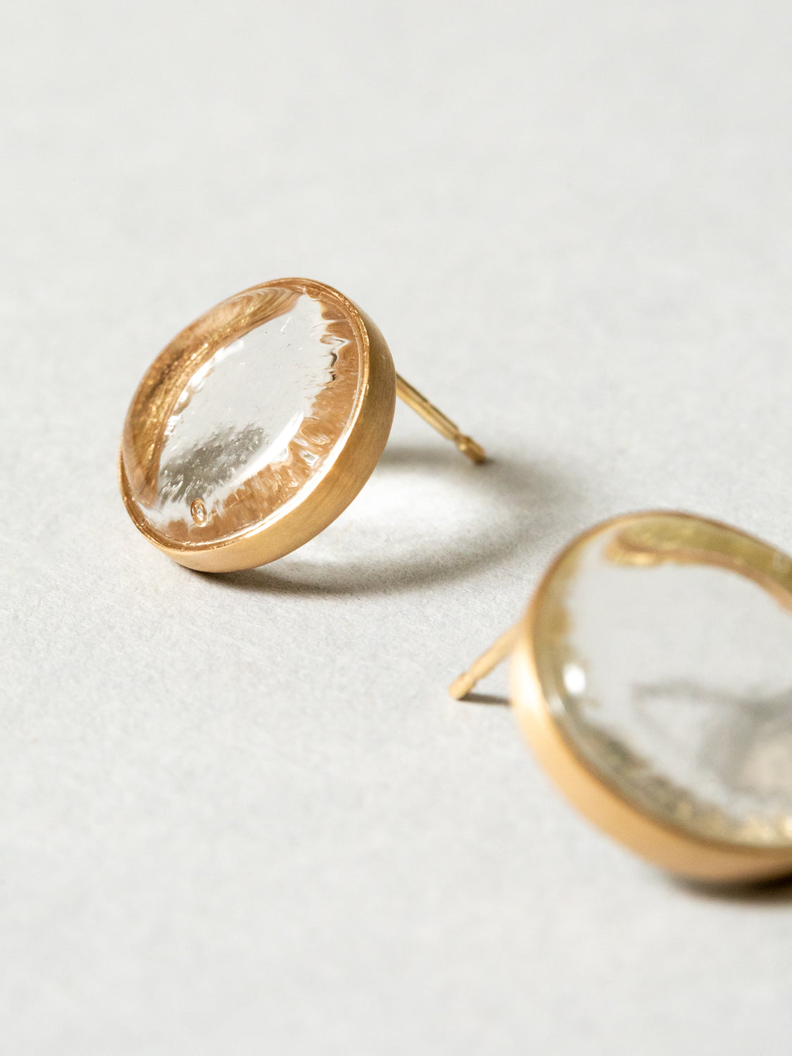 Clear Bubble Earrings for Women - Trendy Resin Hoop Earrings for Everyday Wear, Party & Gift Giving