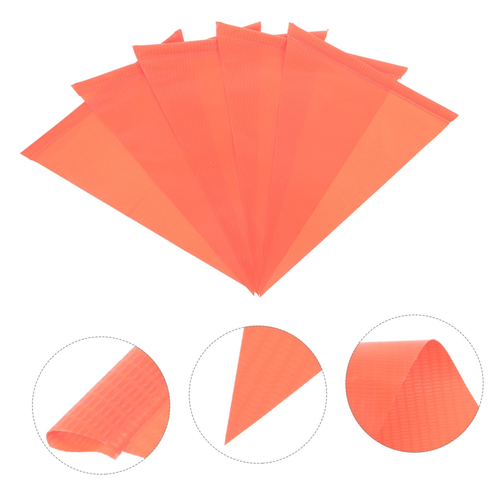 15 Pack Reflective Bike Pennant Flags - High Visibility Cycling Safety Accessories for Adult Bikes, Shopping Carts & Child Safety - Perfect for Night Riding, Urban Commuting & Road Visibility