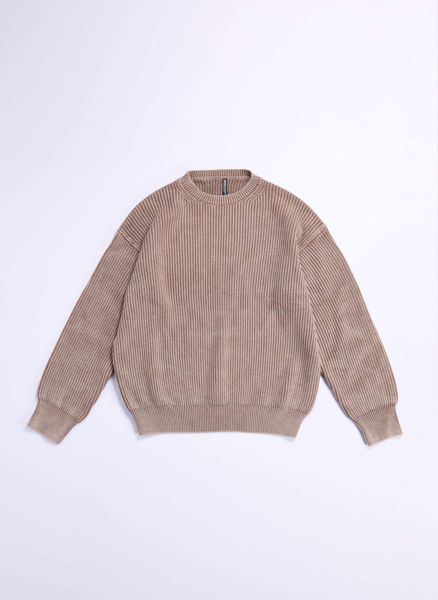 Premium Heavy Washed Cotton Knitted Pullover Sweater - Cozy Oversized Winter Sweater for Women & Men | Perfect for Casual Outfits, Layering & Cold Weather Fashion
