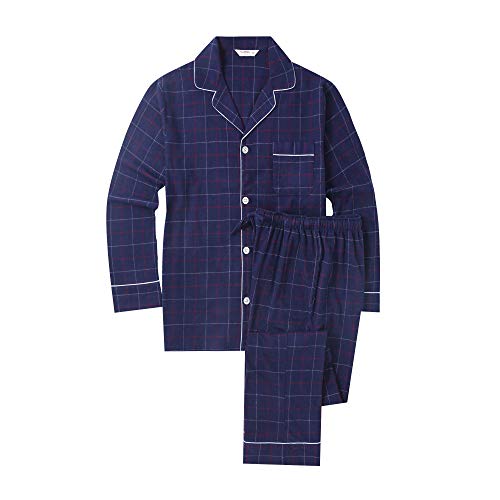 Checks Navy-red