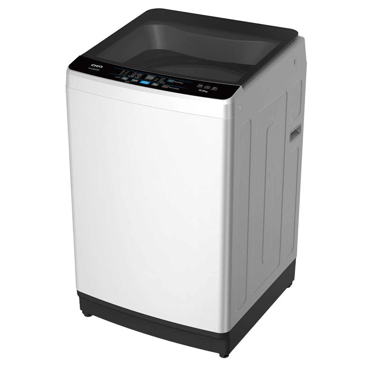 Brand New CHiQ 8kg Top Load Washing Machine WTL80FDW - Energy Efficient, 5 Years Warranty - Perfect for Small Apartments, Dorms & Laundry Rooms