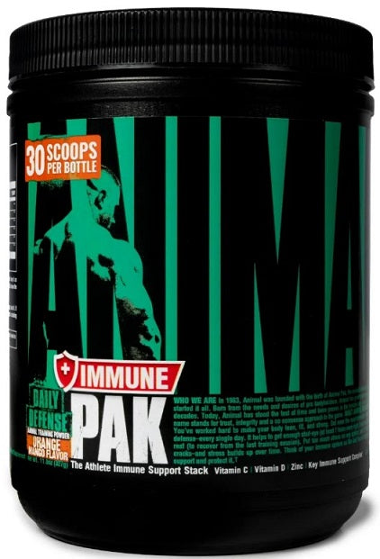 Animal Immune Pak Orange Mango Supplement - 327g Immune Support for Dogs & Cats - Boosts Pet Health & Vitality - Ideal for Recovery, Seasonal Changes & Daily Wellness