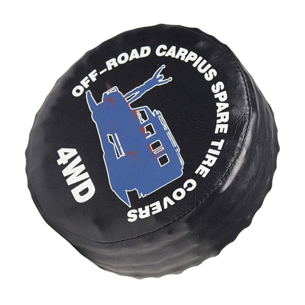 Newmind 1/10 Scale 4WD RC Crawler Spare Tire Cover - 4 Pack Accessories for Off-Road Adventure & Rock Crawling