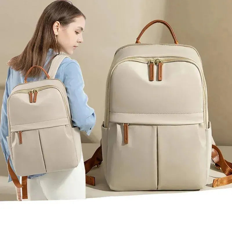 Durable Waterproof Women's Laptop Backpack with High Capacity - Perfect for Work, Travel & College Commute