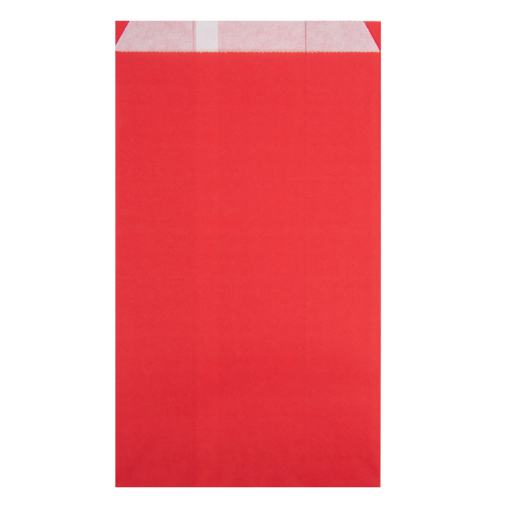 Red French Fry & Snack Bags - 5x3x8.75 Inches, 100 Count Box | Perfect for Parties, Fast Food, and Takeout Restaurants
