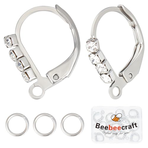 Silver Leverback Earring