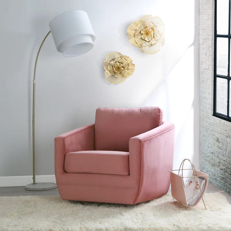 Second Story Home Gogh Swivel Glider Recliner Chair - Modern Swiveling Rocking Chair for Nursery, Living Room & Bedroom - Perfect for Breastfeeding, Relaxing & Reading