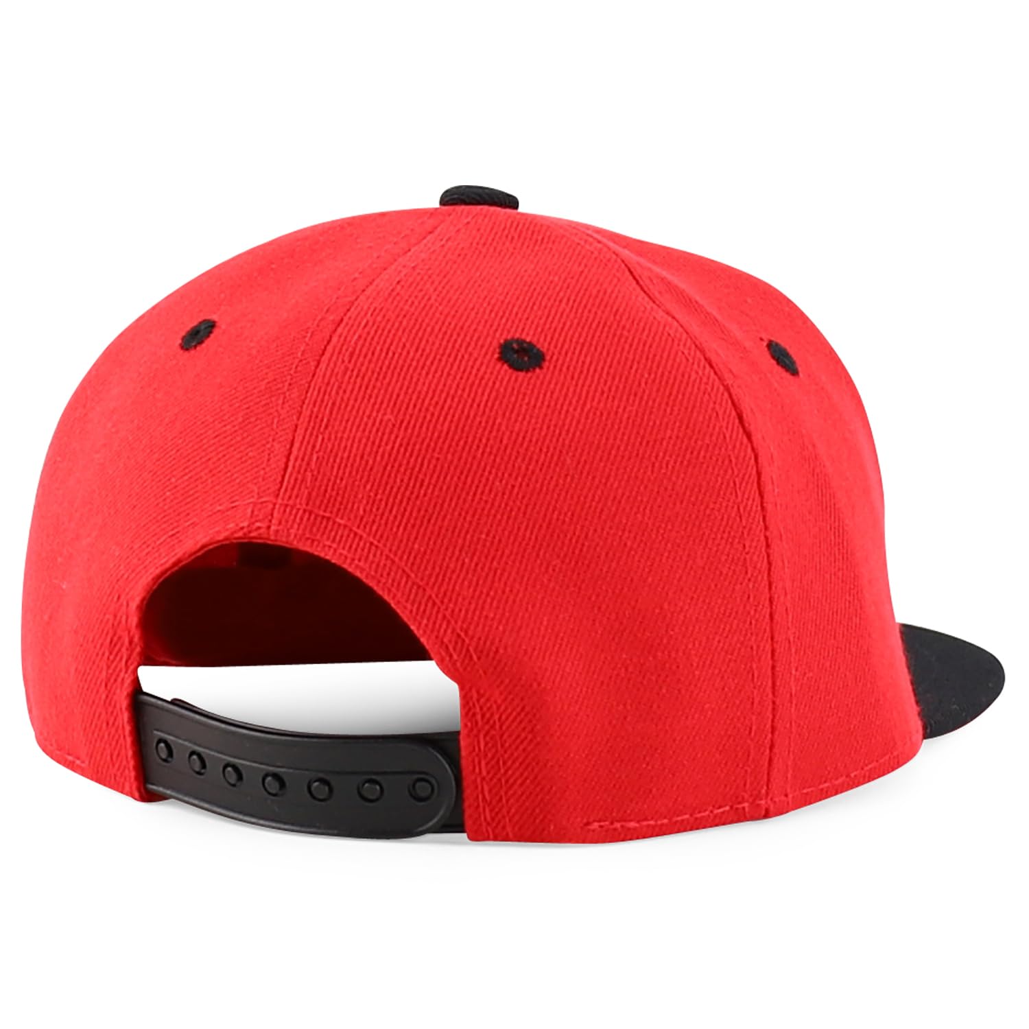 Trendy Plain Structured Flatbill Snapback Cap for Kids & Youth - Infant to Teen Adjustable Hat for Boys & Girls | Perfect for Sports, Outdoor Activities & Casual Wear