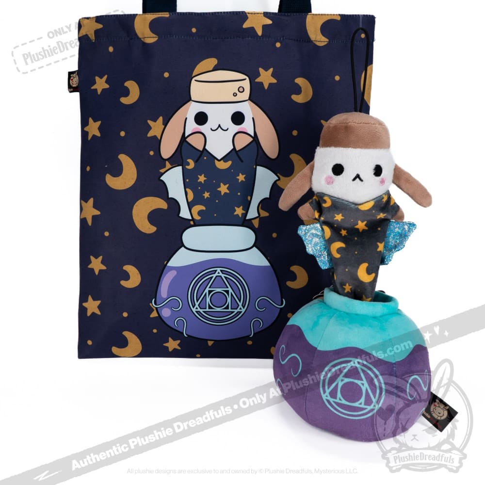 Plushie Dreadfuls Peculiar Pop Ups Bununculus Potion Wizard Stuffed Animal - Magical Fantasy Gift for Kids & Collectors, Perfect for Halloween Decor & Role Play Games