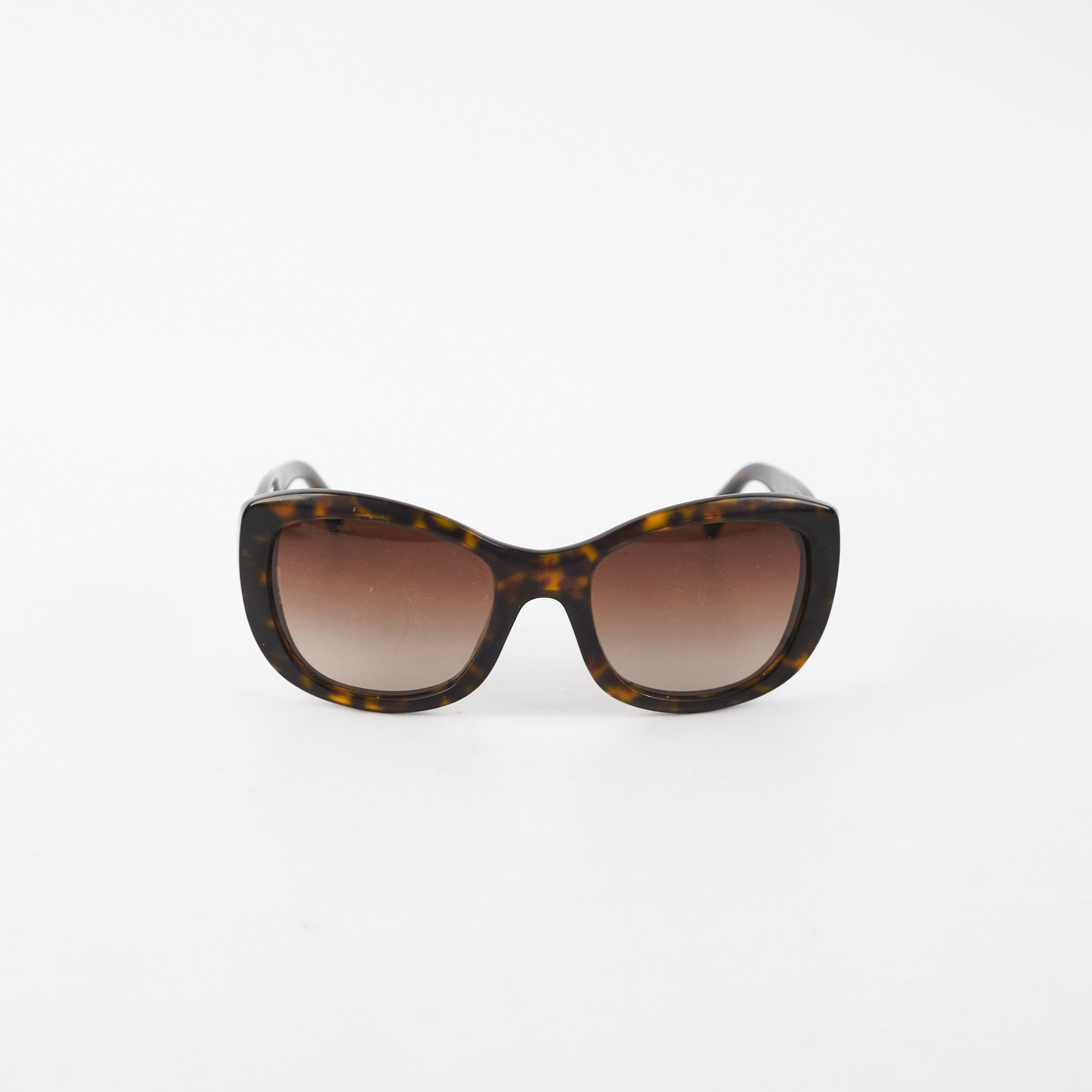 Chanel Tortoise Shell Sunglasses for Women - Classic Designer Shades for Fashion & Sun Protection - Perfect for Beach, Driving & Outdoor Activities