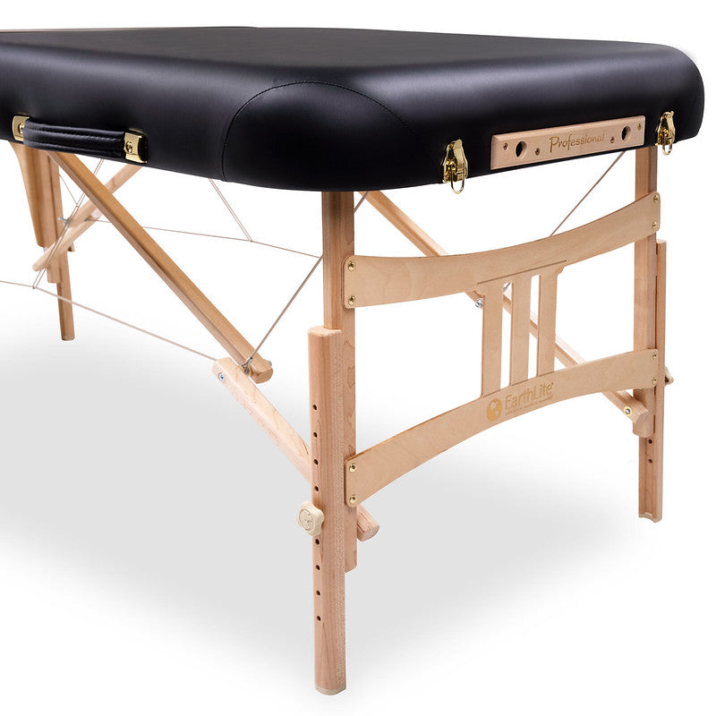Earthlite Pro Endeavor Portable Massage Table Package - Lightweight & Durable Black Massage Bed for Professional & Home Use - Perfect for Therapists, Spas & Relaxation