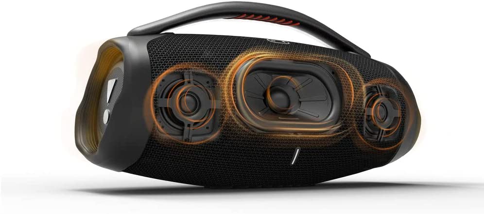 JBL Boombox 3 Portable Bluetooth Speaker - Powerful Sound, Deep Bass, IPX7 Waterproof, 24-Hour Playtime - Perfect for Outdoor Parties, Beach, Pool & Camping