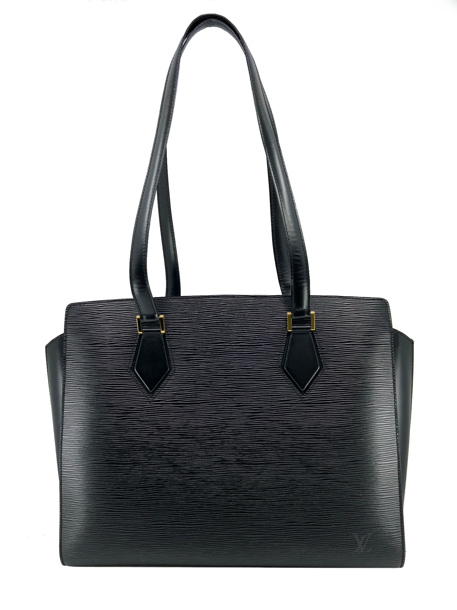 Authentic Louis Vuitton Epi Leather Duplex Crossbody Bag for Women - Luxury Designer Handbag Perfect for Work, Travel & Evening Events