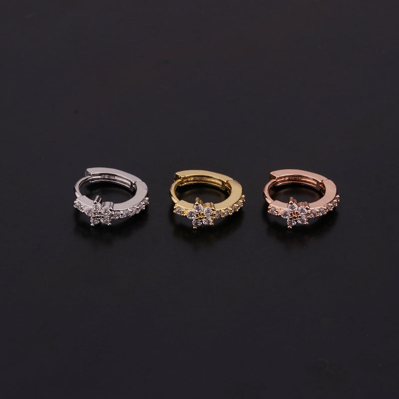 18K Gold Cartilage Small Hoop Earrings for Women - Minimalist Tiny Hoops for Helix, Tragus, Conch Piercing - Dainty Everyday Jewelry for Work, Date Night & Special Occasions