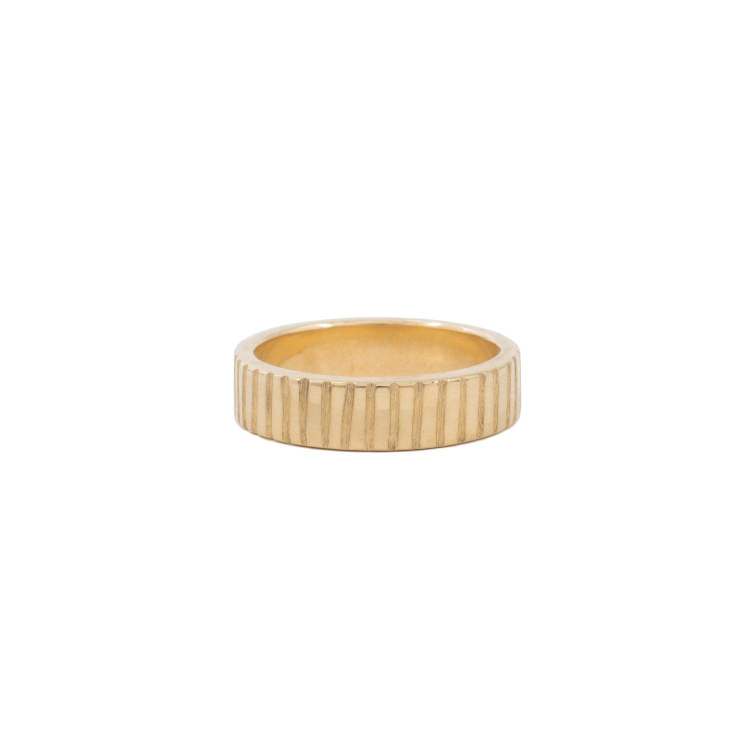 5mm Gold Wedding Band Ring for Women - Classic Thin Minimalist Stackable Ring for Bridal, Engagement, Anniversary - Perfect for Everyday Wear & Special Occasions